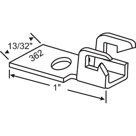Strybuc Metal Sash Clip 76-510